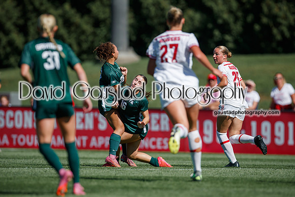Wisconsin Badgers Women's Soccer vs Michigan State Spartans 9/28/25