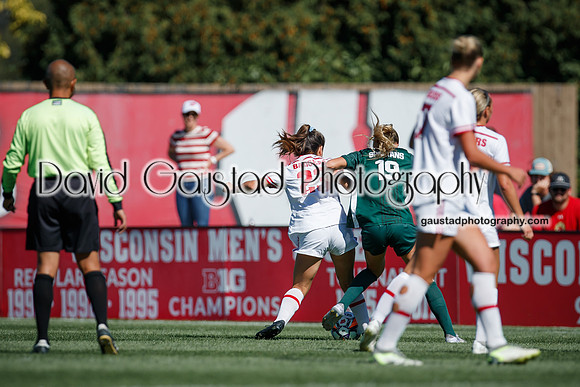 Wisconsin Badgers Women's Soccer vs Michigan State Spartans 9/28/25