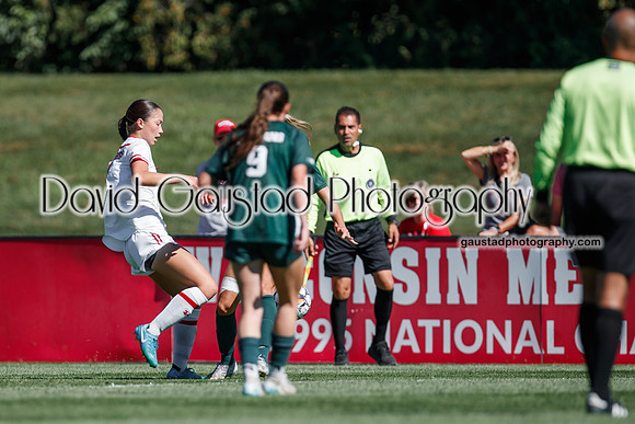 Wisconsin Badgers Women's Soccer vs Michigan State Spartans 9/28/25