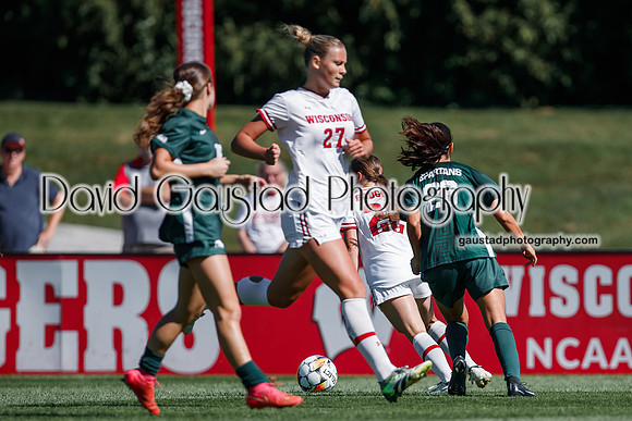 Wisconsin Badgers Women's Soccer vs Michigan State Spartans 9/28/25