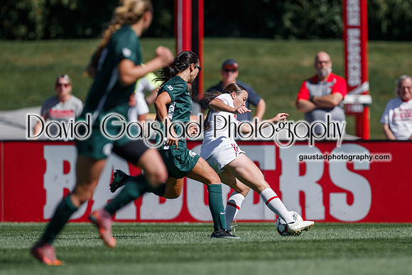 Wisconsin Badgers Women's Soccer vs Michigan State Spartans 9/28/25