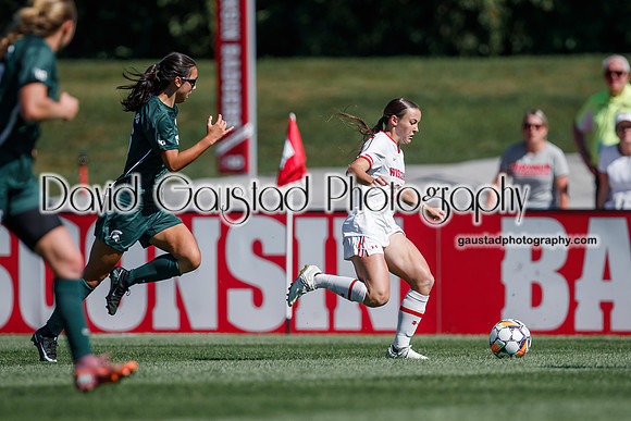 Wisconsin Badgers Women's Soccer vs Michigan State Spartans 9/28/25