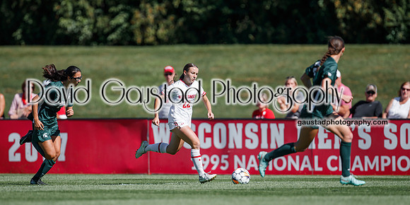 Wisconsin Badgers Women's Soccer vs Michigan State Spartans 9/28/25