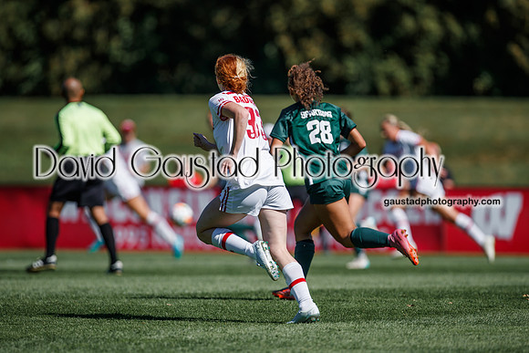 Wisconsin Badgers Women's Soccer vs Michigan State Spartans 9/28/25