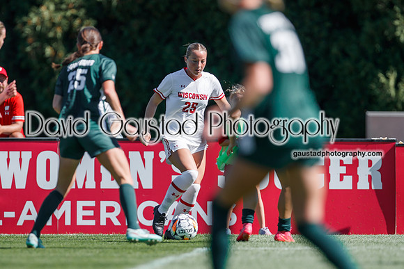 Wisconsin Badgers Women's Soccer vs Michigan State Spartans 9/28/25