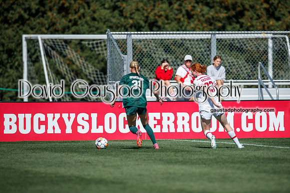 Wisconsin Badgers Women's Soccer vs Michigan State Spartans 9/28/25