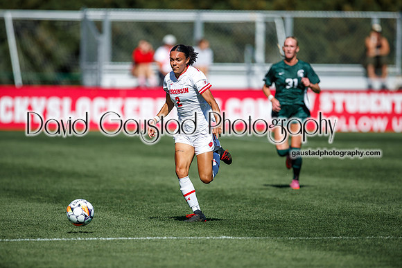 Wisconsin Badgers Women's Soccer vs Michigan State Spartans 9/28/25
