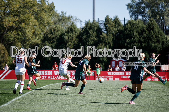 Wisconsin Badgers Women's Soccer vs Michigan State Spartans 9/28/25