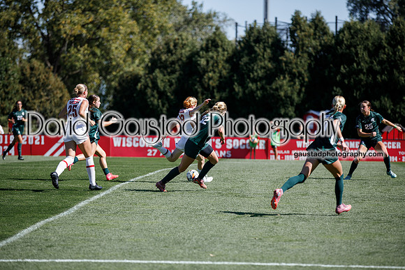 Wisconsin Badgers Women's Soccer vs Michigan State Spartans 9/28/25