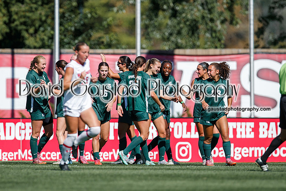 Wisconsin Badgers Women's Soccer vs Michigan State Spartans 9/28/25