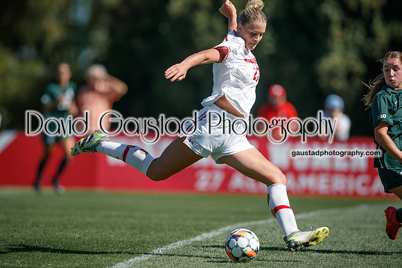Wisconsin Badgers Women's Soccer vs Michigan State Spartans 9/28/25