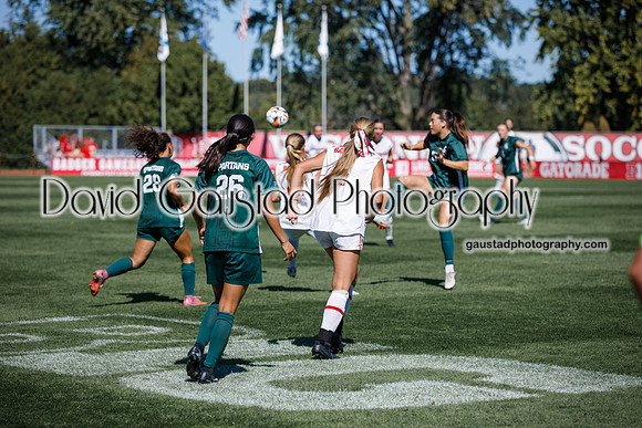 Wisconsin Badgers Women's Soccer vs Michigan State Spartans 9/28/25