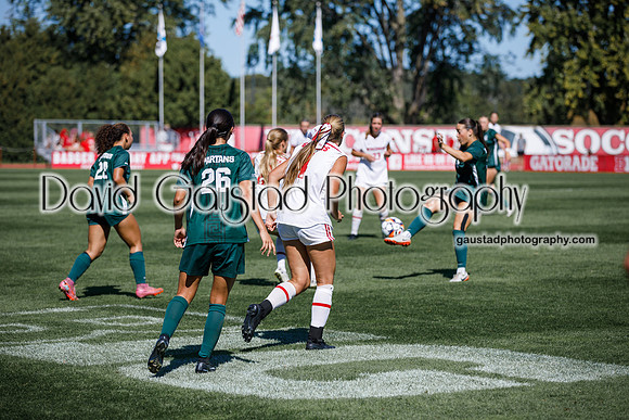 Wisconsin Badgers Women's Soccer vs Michigan State Spartans 9/28/25