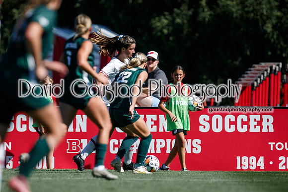 Wisconsin Badgers Women's Soccer vs Michigan State Spartans 9/28/25