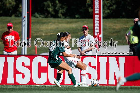 Wisconsin Badgers Women's Soccer vs Michigan State Spartans 9/28/25
