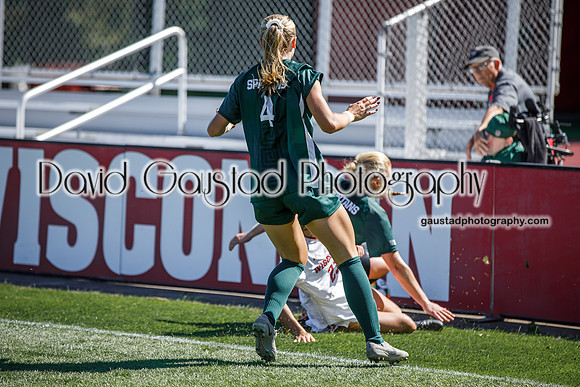 Wisconsin Badgers Women's Soccer vs Michigan State Spartans 9/28/25