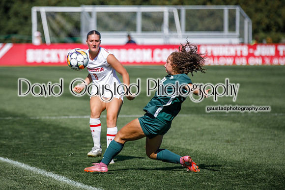 Wisconsin Badgers Women's Soccer vs Michigan State Spartans 9/28/25