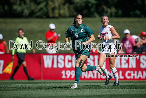 Wisconsin Badgers Women's Soccer vs Michigan State Spartans 9/28/25