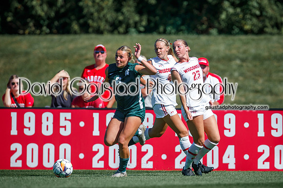 Wisconsin Badgers Women's Soccer vs Michigan State Spartans 9/28/25