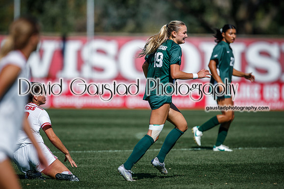 Wisconsin Badgers Women's Soccer vs Michigan State Spartans 9/28/25