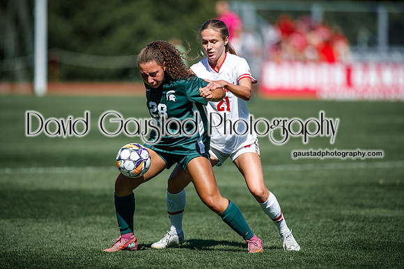 Wisconsin Badgers Women's Soccer vs Michigan State Spartans 9/28/25