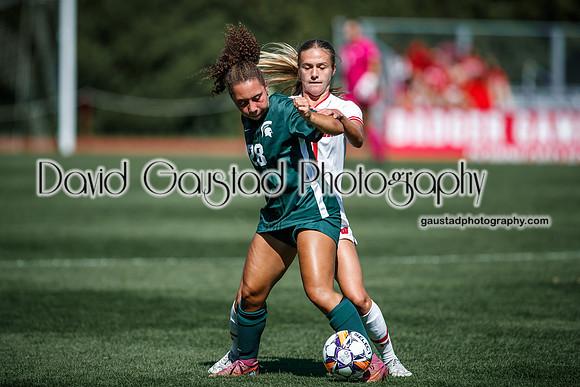 Wisconsin Badgers Women's Soccer vs Michigan State Spartans 9/28/25