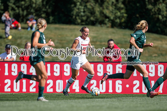 Wisconsin Badgers Women's Soccer vs Michigan State Spartans 9/28/25