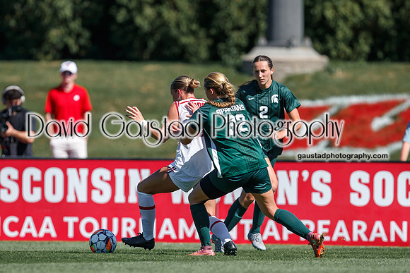 Wisconsin Badgers Women's Soccer vs Michigan State Spartans 9/28/25