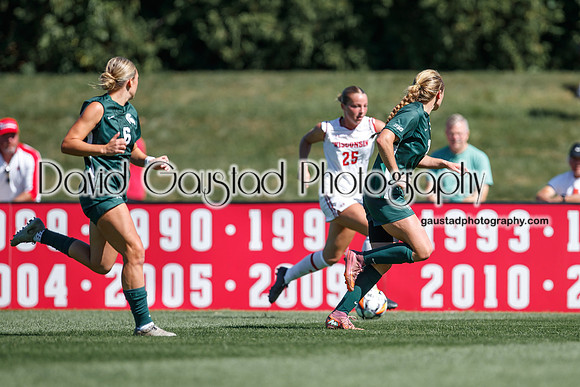 Wisconsin Badgers Women's Soccer vs Michigan State Spartans 9/28/25