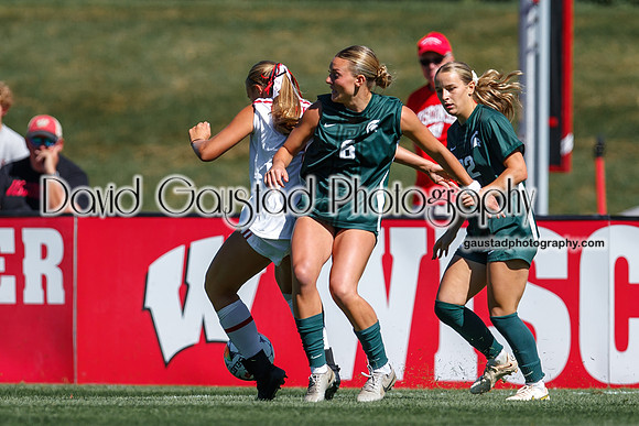 Wisconsin Badgers Women's Soccer vs Michigan State Spartans 9/28/25