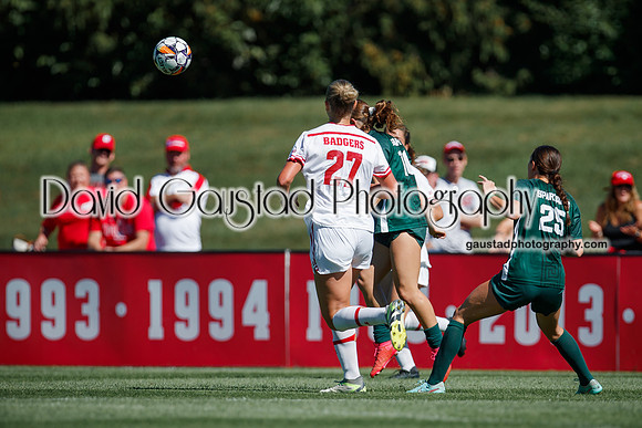 Wisconsin Badgers Women's Soccer vs Michigan State Spartans 9/28/25