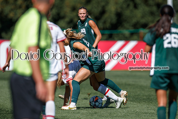 Wisconsin Badgers Women's Soccer vs Michigan State Spartans 9/28/25
