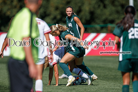 Wisconsin Badgers Women's Soccer vs Michigan State Spartans 9/28/25