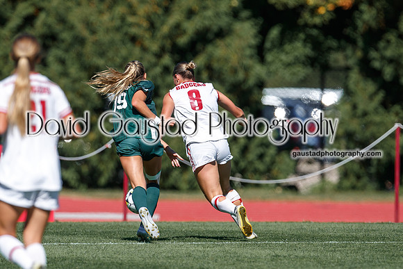 Wisconsin Badgers Women's Soccer vs Michigan State Spartans 9/28/25