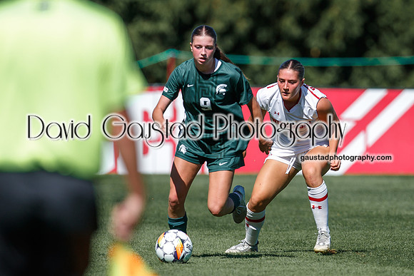 Wisconsin Badgers Women's Soccer vs Michigan State Spartans 9/28/25