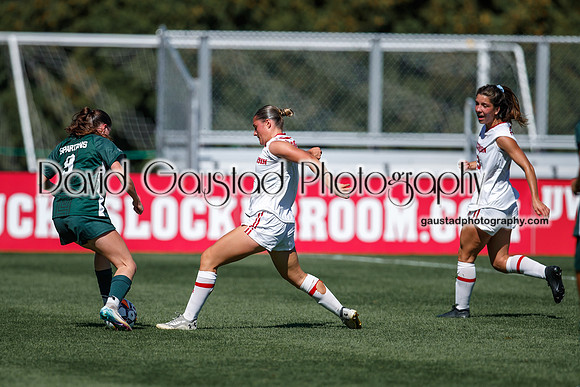 Wisconsin Badgers Women's Soccer vs Michigan State Spartans 9/28/25