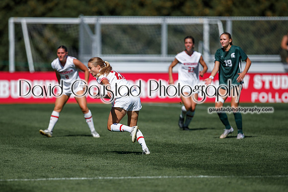 Wisconsin Badgers Women's Soccer vs Michigan State Spartans 9/28/25
