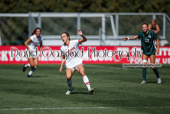 Wisconsin Badgers Women's Soccer vs Michigan State Spartans 9/28/25