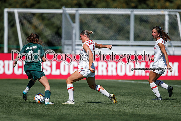 Wisconsin Badgers Women's Soccer vs Michigan State Spartans 9/28/25