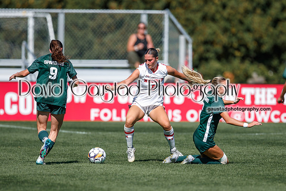 Wisconsin Badgers Women's Soccer vs Michigan State Spartans 9/28/25