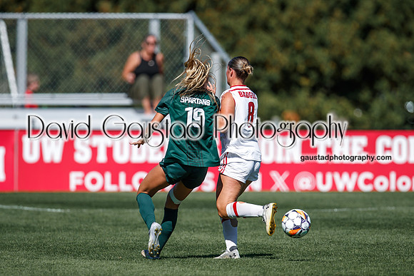 Wisconsin Badgers Women's Soccer vs Michigan State Spartans 9/28/25