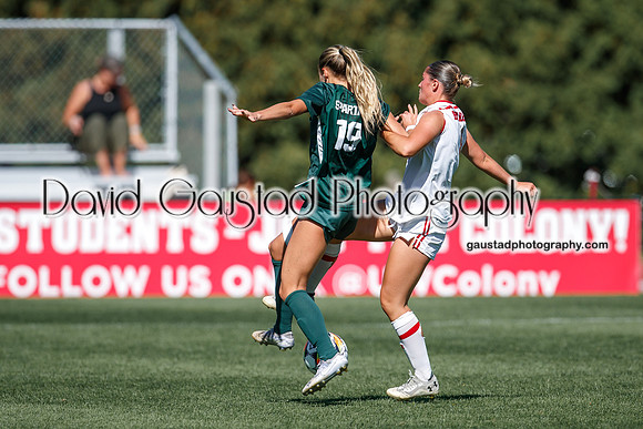 Wisconsin Badgers Women's Soccer vs Michigan State Spartans 9/28/25