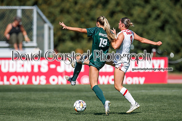Wisconsin Badgers Women's Soccer vs Michigan State Spartans 9/28/25