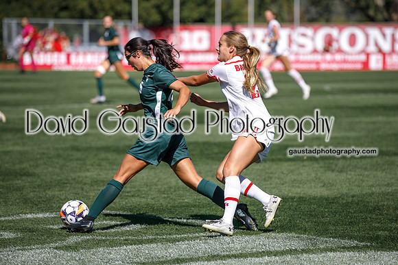 Wisconsin Badgers Women's Soccer vs Michigan State Spartans 9/28/25