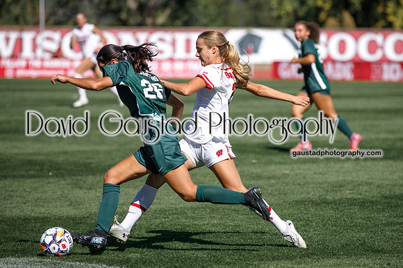 Wisconsin Badgers Women's Soccer vs Michigan State Spartans 9/28/25