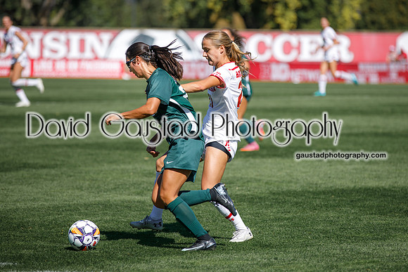 Wisconsin Badgers Women's Soccer vs Michigan State Spartans 9/28/25