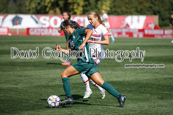 Wisconsin Badgers Women's Soccer vs Michigan State Spartans 9/28/25