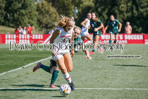 Wisconsin Badgers Women's Soccer vs Michigan State Spartans 9/28/25