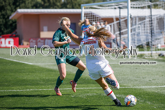 Wisconsin Badgers Women's Soccer vs Michigan State Spartans 9/28/25