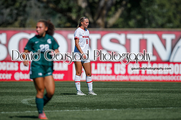 Wisconsin Badgers Women's Soccer vs Michigan State Spartans 9/28/25